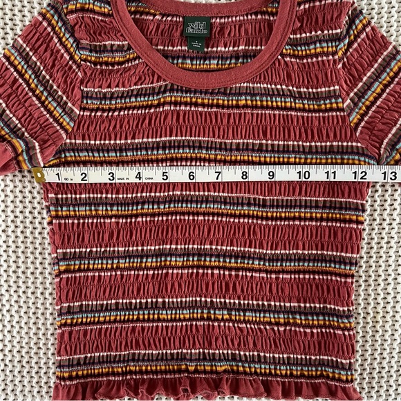 Wild Fable Ruffled Crop Top - Picture 7 of 8